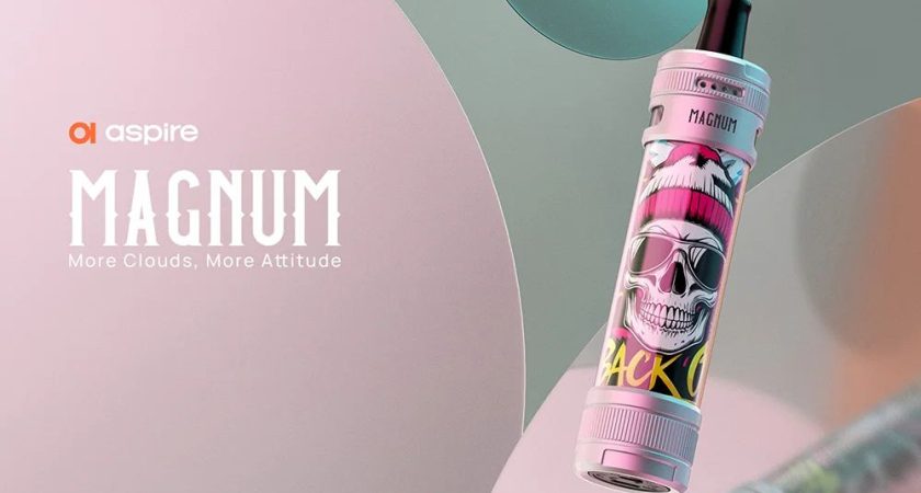 E-chicha Magnum Aspire : puissance, autonomie et design au service de la vape
